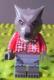 Lego 71010 Series 14 Wolf in Red Shirt Prototype